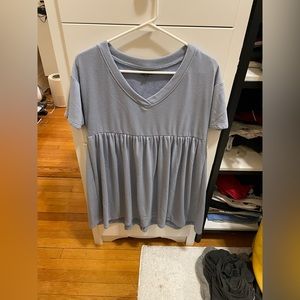 Blue T-Shirt Dress (size XS)